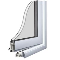 Smart aluminium alitherm plus window system