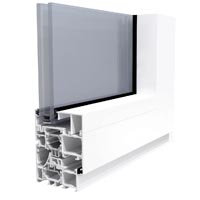 Smart aluminium window system EcoFutural